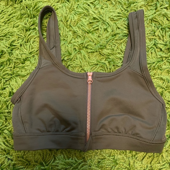 Aerie green sports bra - Picture 2 of 5